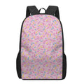 Cute Candy Pattern Print 17 Inch Backpack