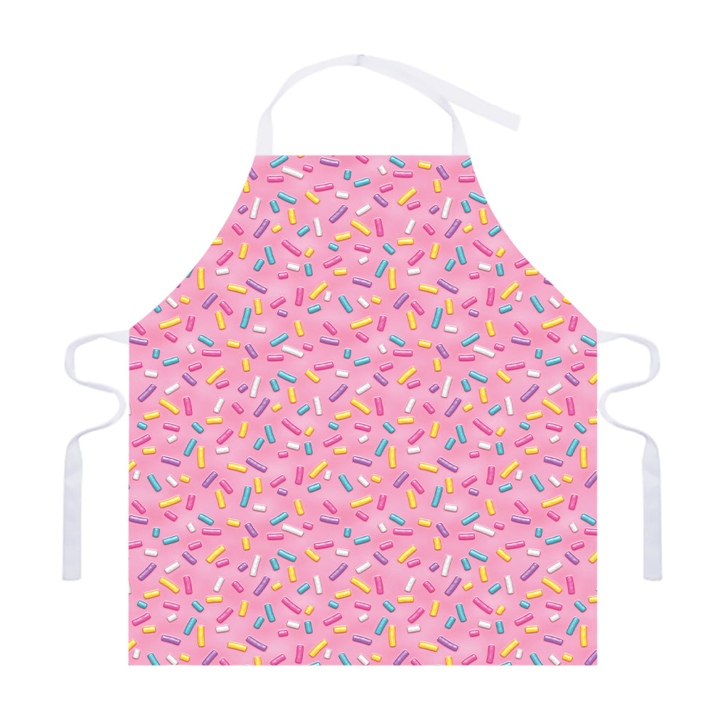 Cute Candy Pattern Print Adjustable Apron