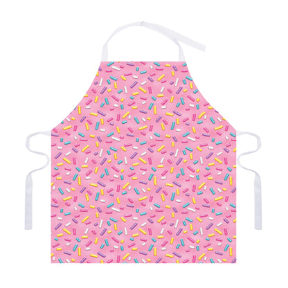 Cute Candy Pattern Print Adjustable Apron