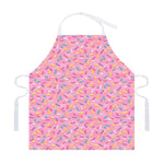 Cute Candy Pattern Print Adjustable Apron