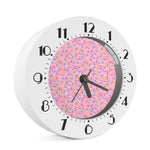 Cute Candy Pattern Print Alarm Clock