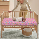Cute Candy Pattern Print Baby Crib Sheet