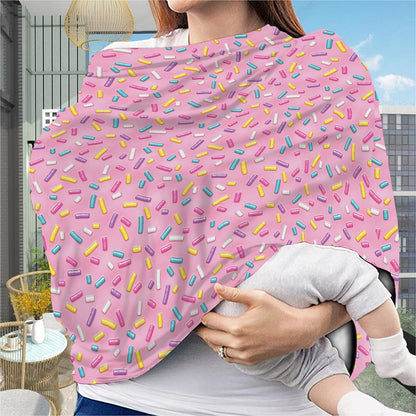 Cute Candy Pattern Print Baby Seat Cover