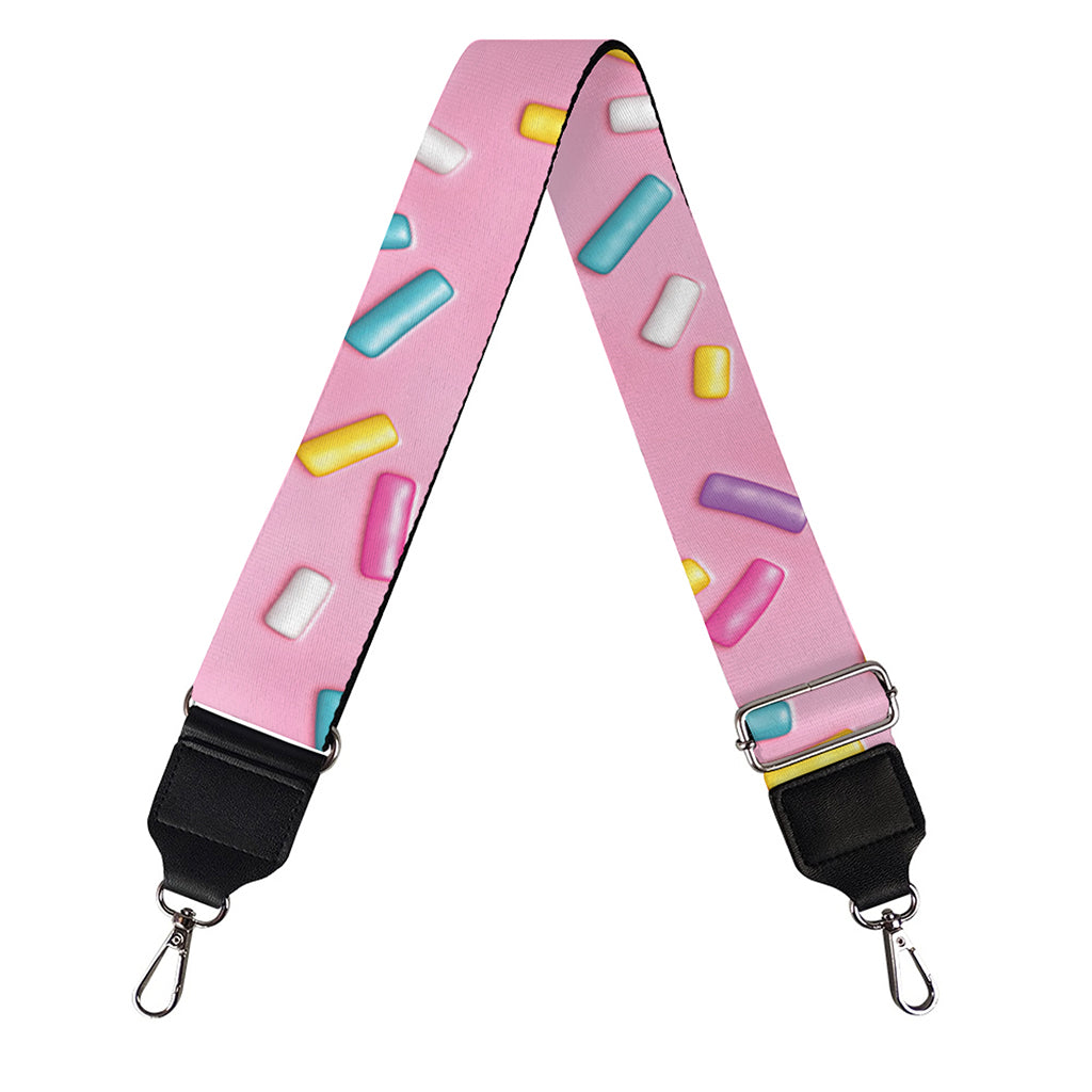 Cute Candy Pattern Print Bag Strap