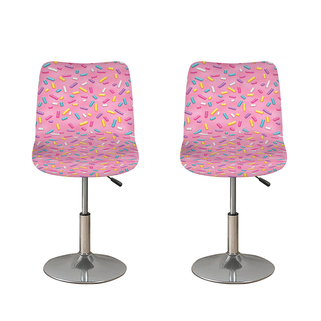 Cute Candy Pattern Print Bar Stool Covers