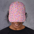 Cute Candy Pattern Print Baseball Cap