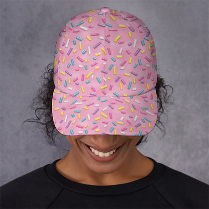 Cute Candy Pattern Print Baseball Cap