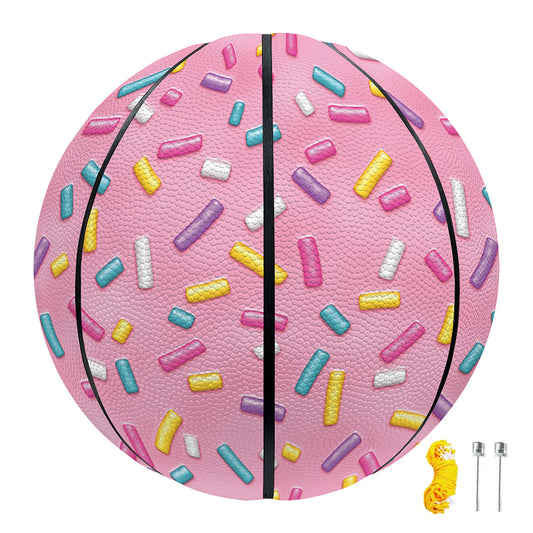 Cute Candy Pattern Print Basketball