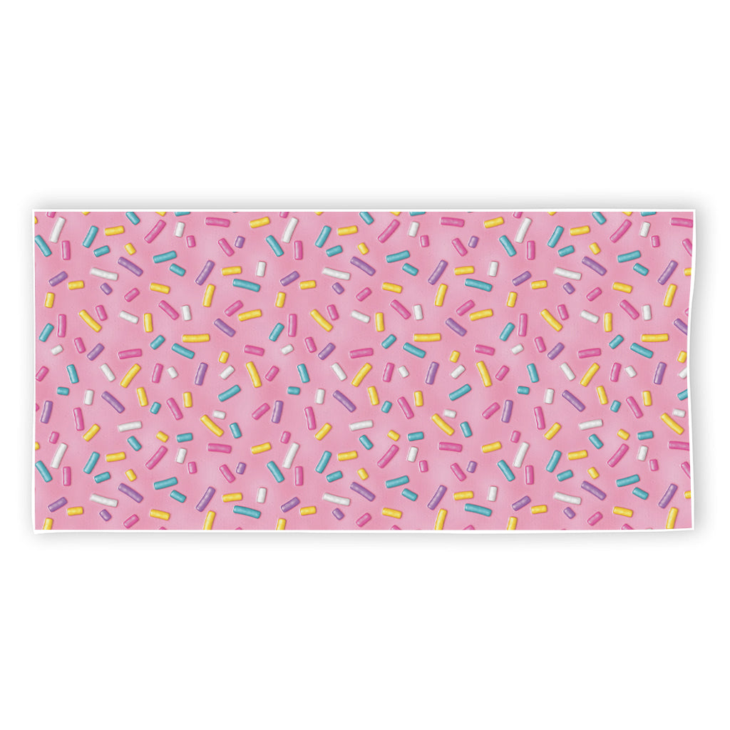 Cute Candy Pattern Print Beach Towel