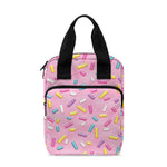 Cute Candy Pattern Print Bible Tote Bag