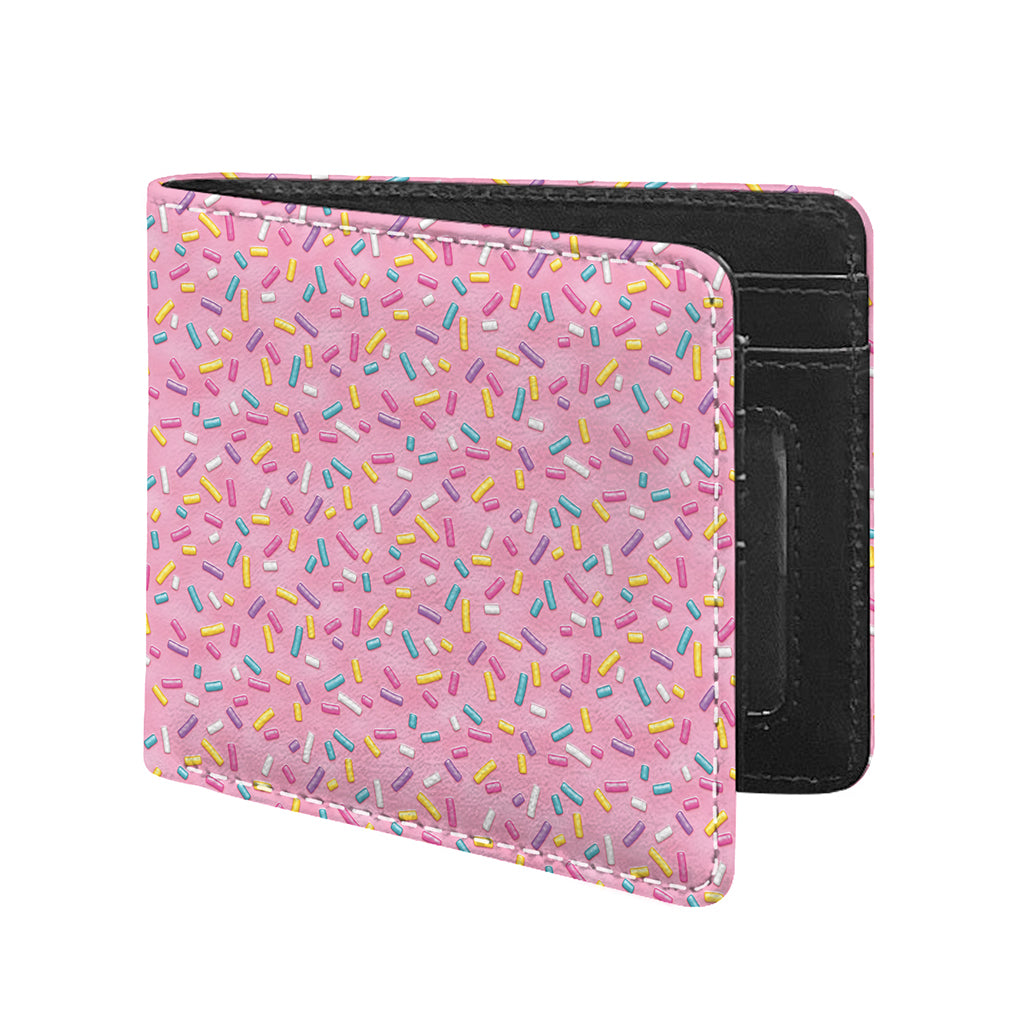 Cute Candy Pattern Print Bifold Wallet