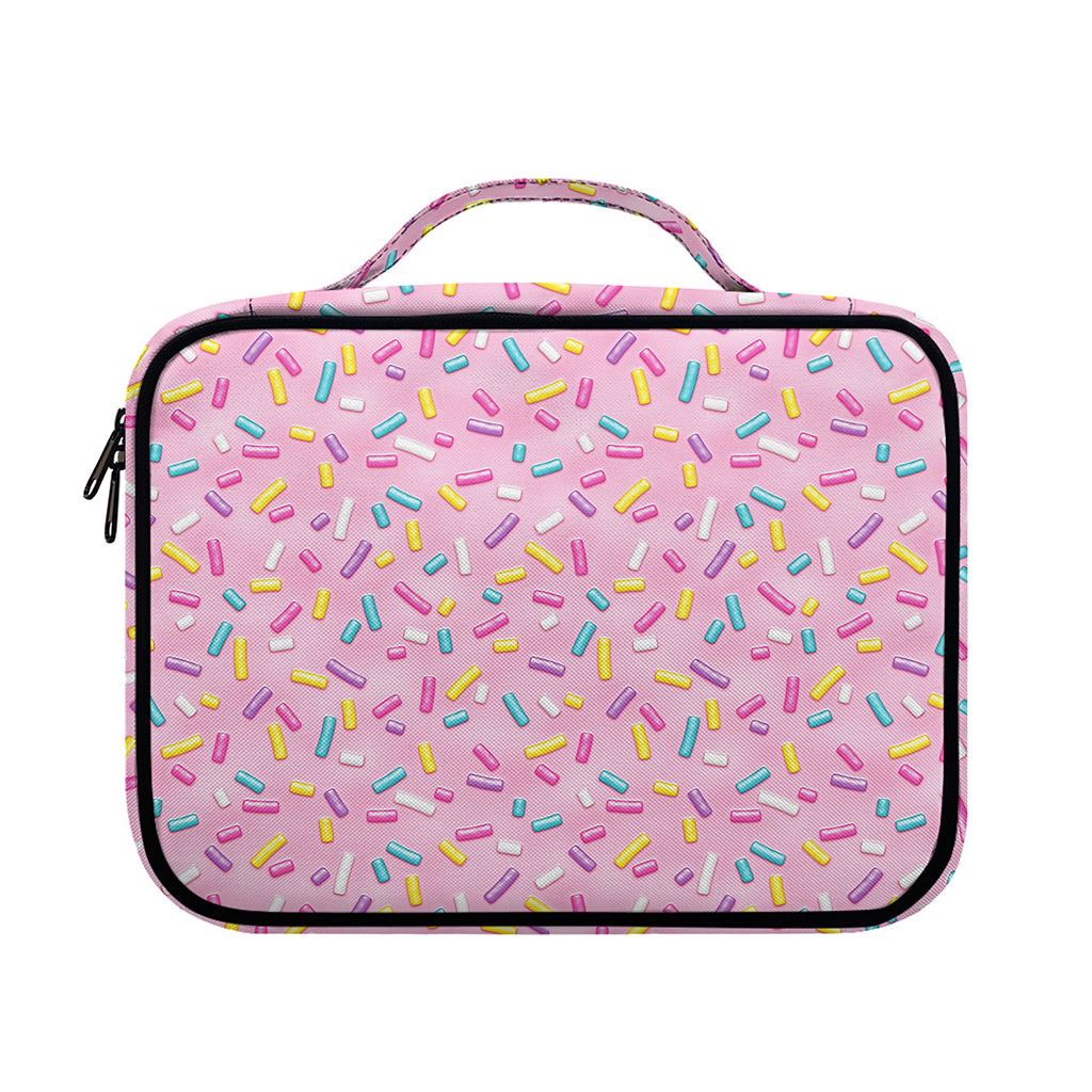 Cute Candy Pattern Print Briefcase Bible Bag