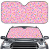 Cute Candy Pattern Print Car Windshield Sun Shade