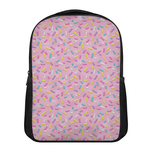 Cute Candy Pattern Print Casual Backpack