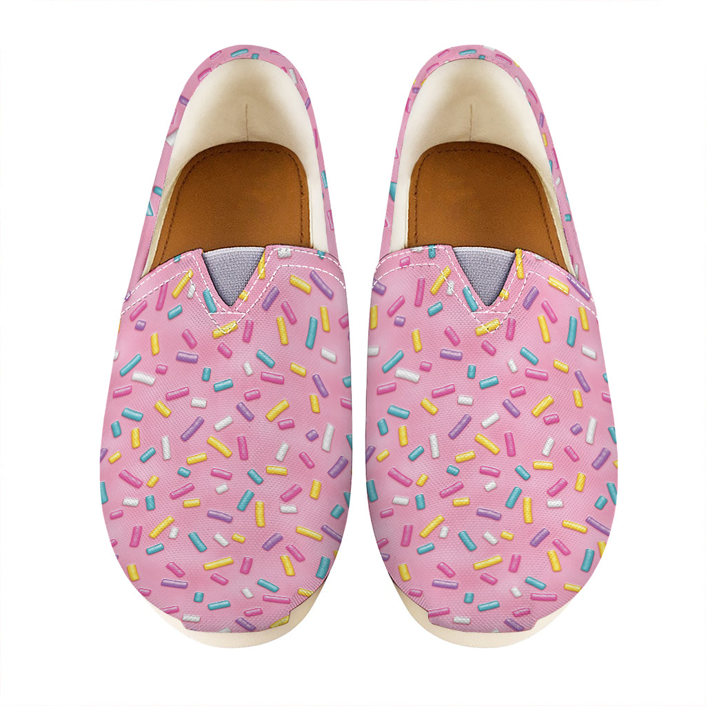 Cute Candy Pattern Print Casual Shoes