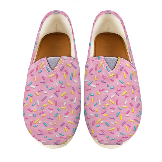 Cute Candy Pattern Print Casual Shoes