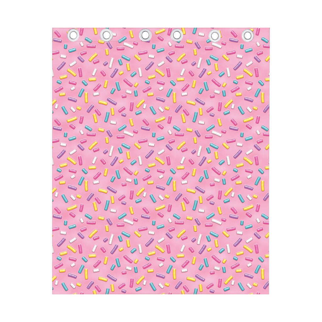 Cute Candy Pattern Print Curtain