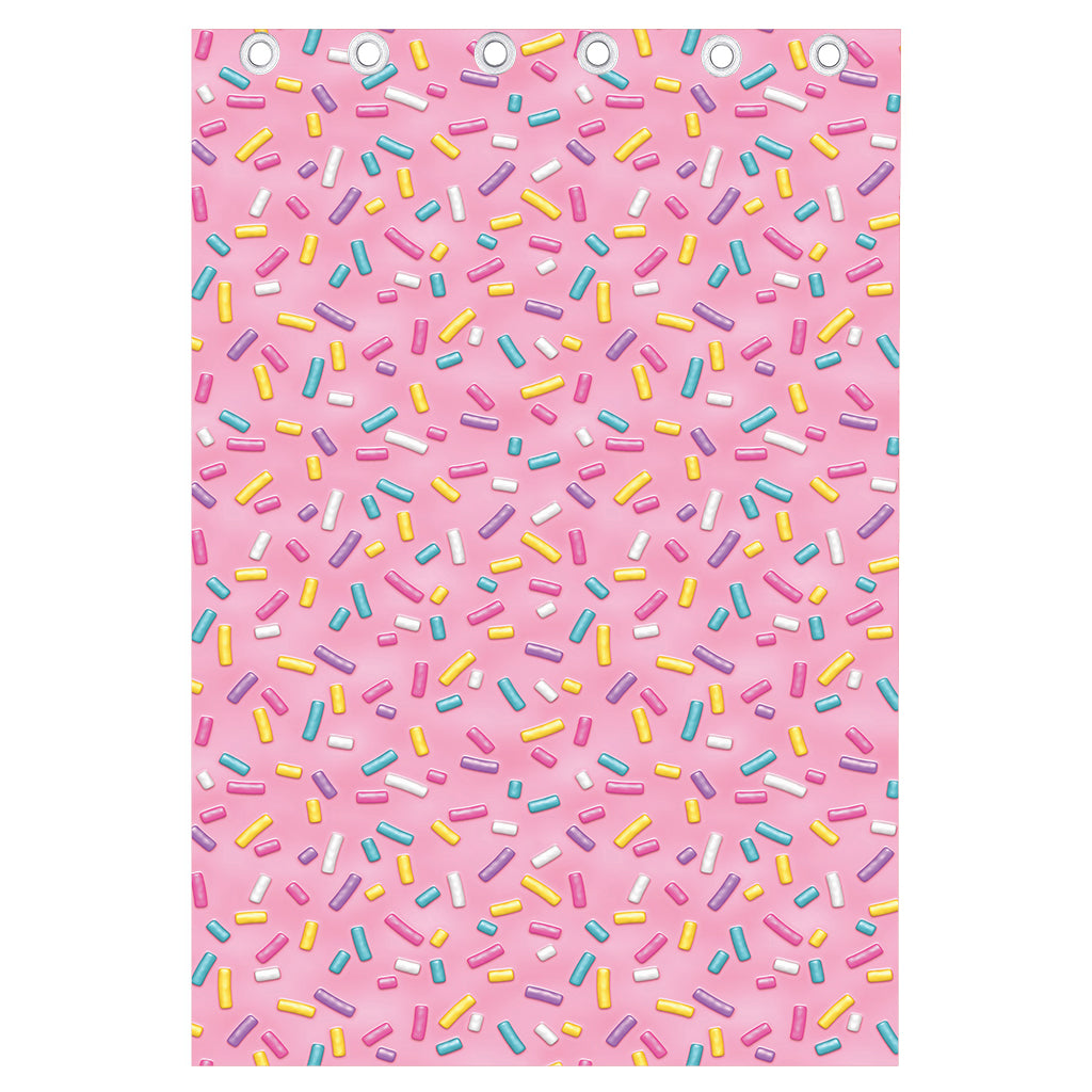 Cute Candy Pattern Print Curtain