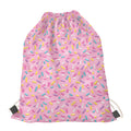 Cute Candy Pattern Print Drawstring Bag