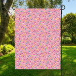 Cute Candy Pattern Print Garden Flag