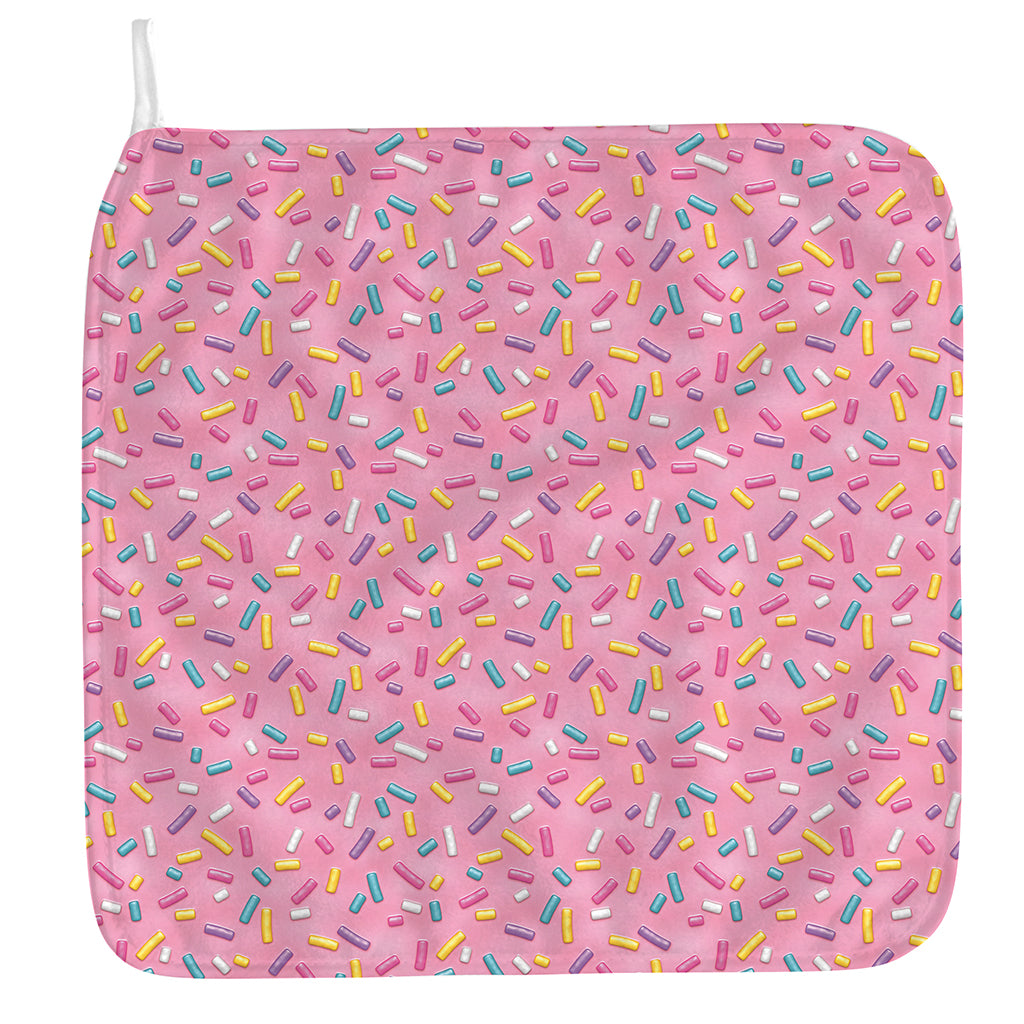 Cute Candy Pattern Print Hand Towel