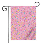 Cute Candy Pattern Print House Flag
