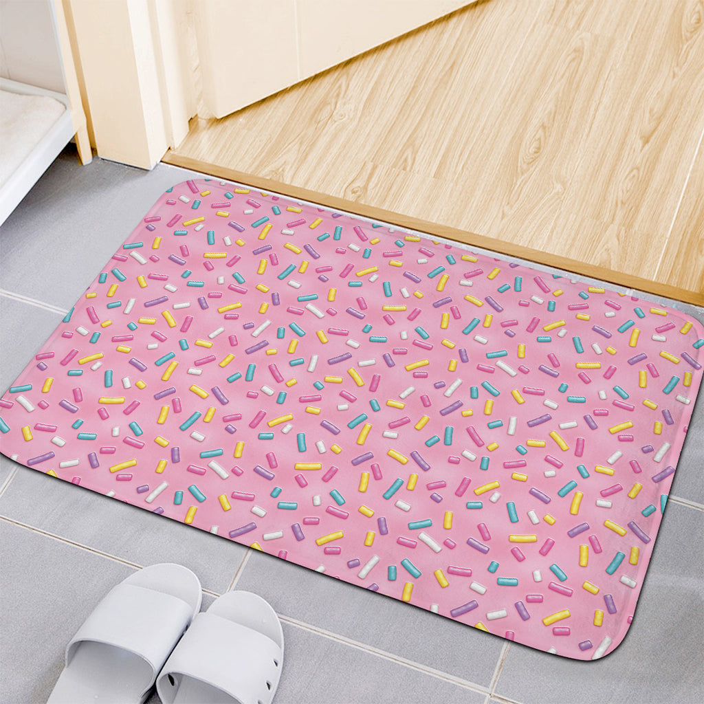 Cute Candy Pattern Print Indoor Door Mat