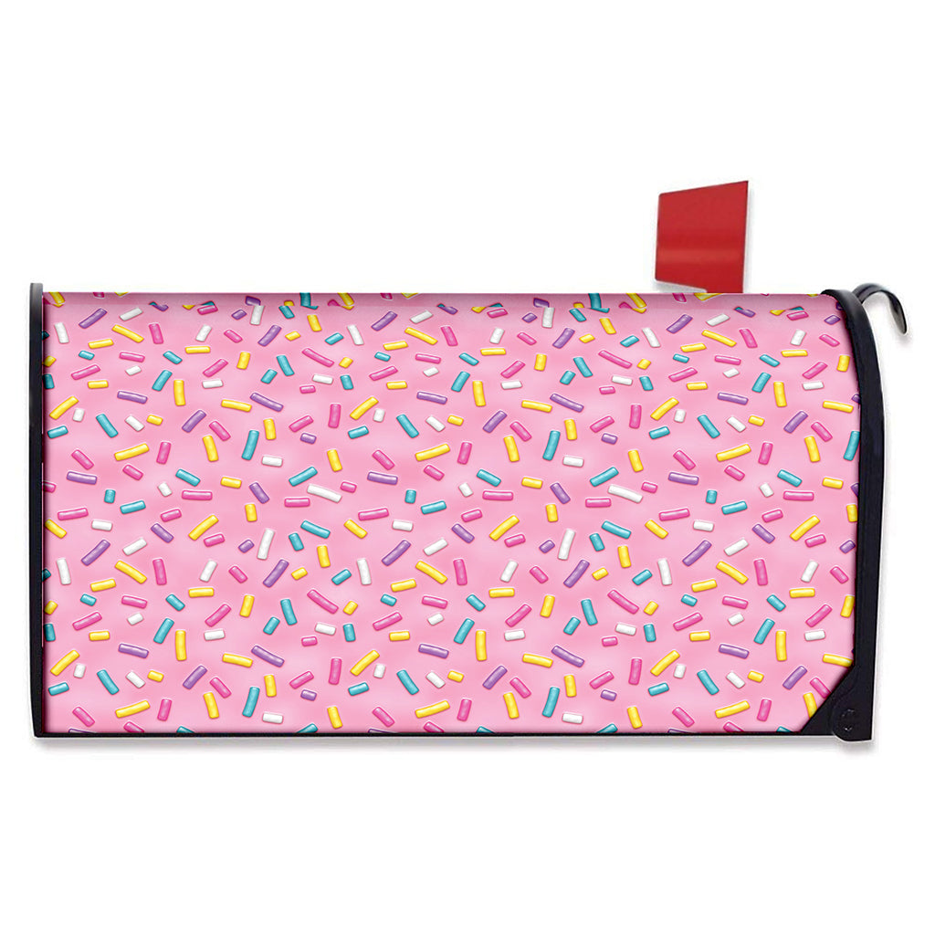 Cute Candy Pattern Print Mailbox Cover