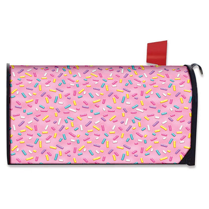 Cute Candy Pattern Print Mailbox Cover