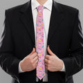 Cute Candy Pattern Print Necktie