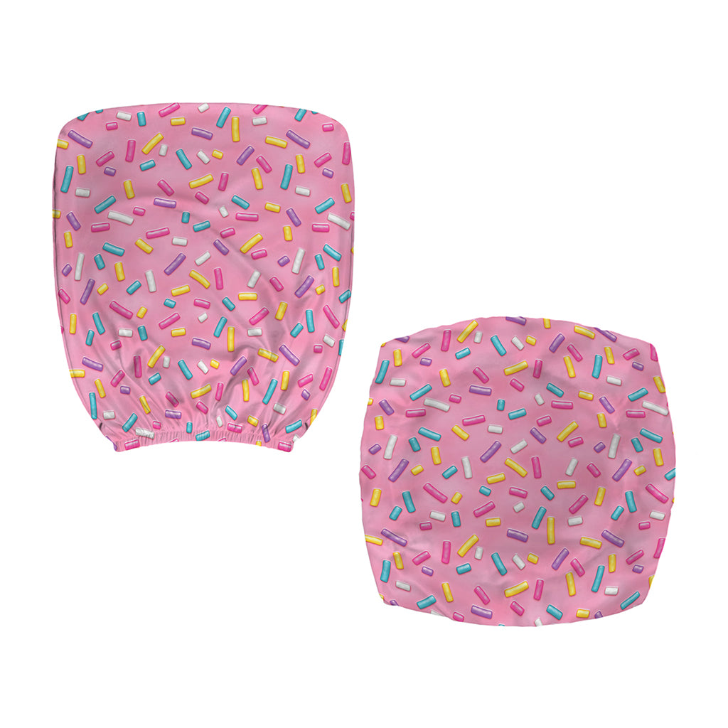 Cute Candy Pattern Print Office Chair Cover