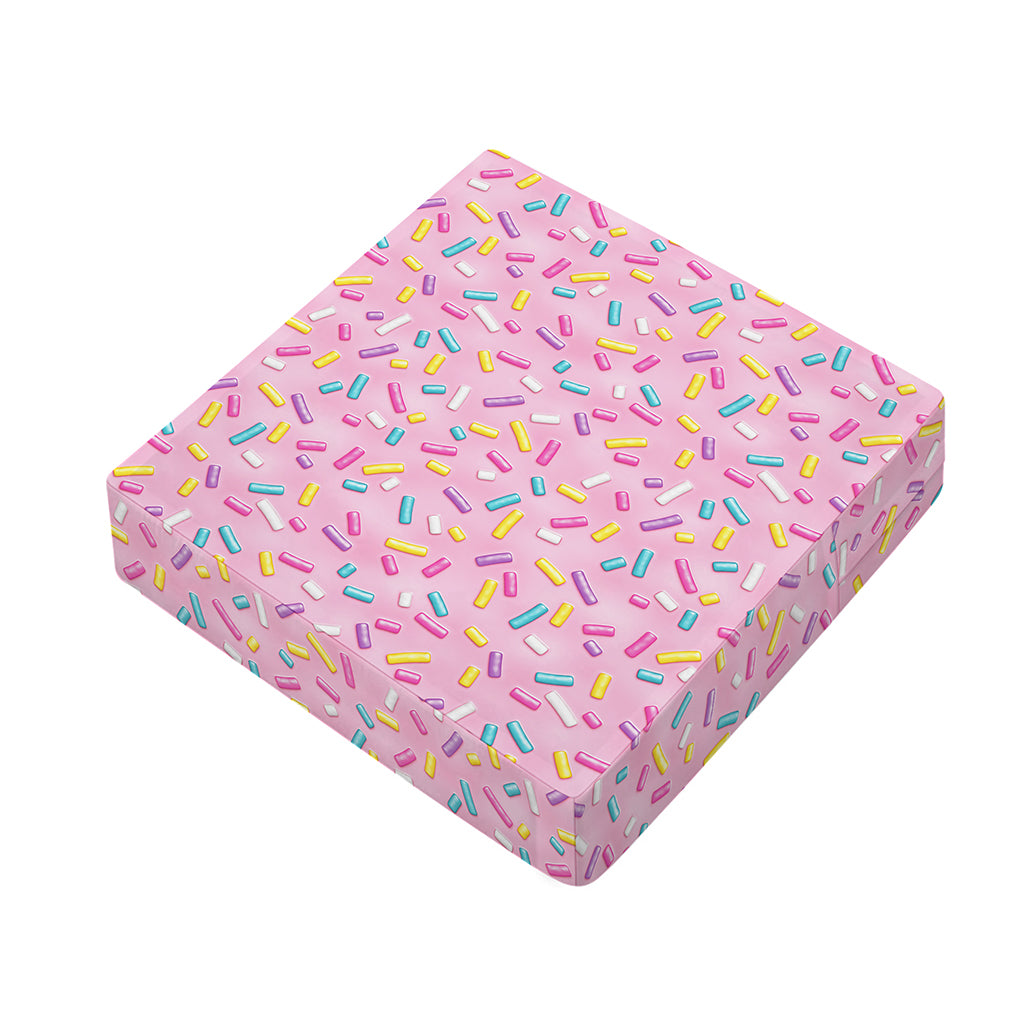 Cute Candy Pattern Print Outdoor Seat Cushion Cover