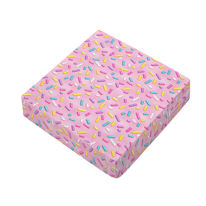 Cute Candy Pattern Print Outdoor Seat Cushion Cover