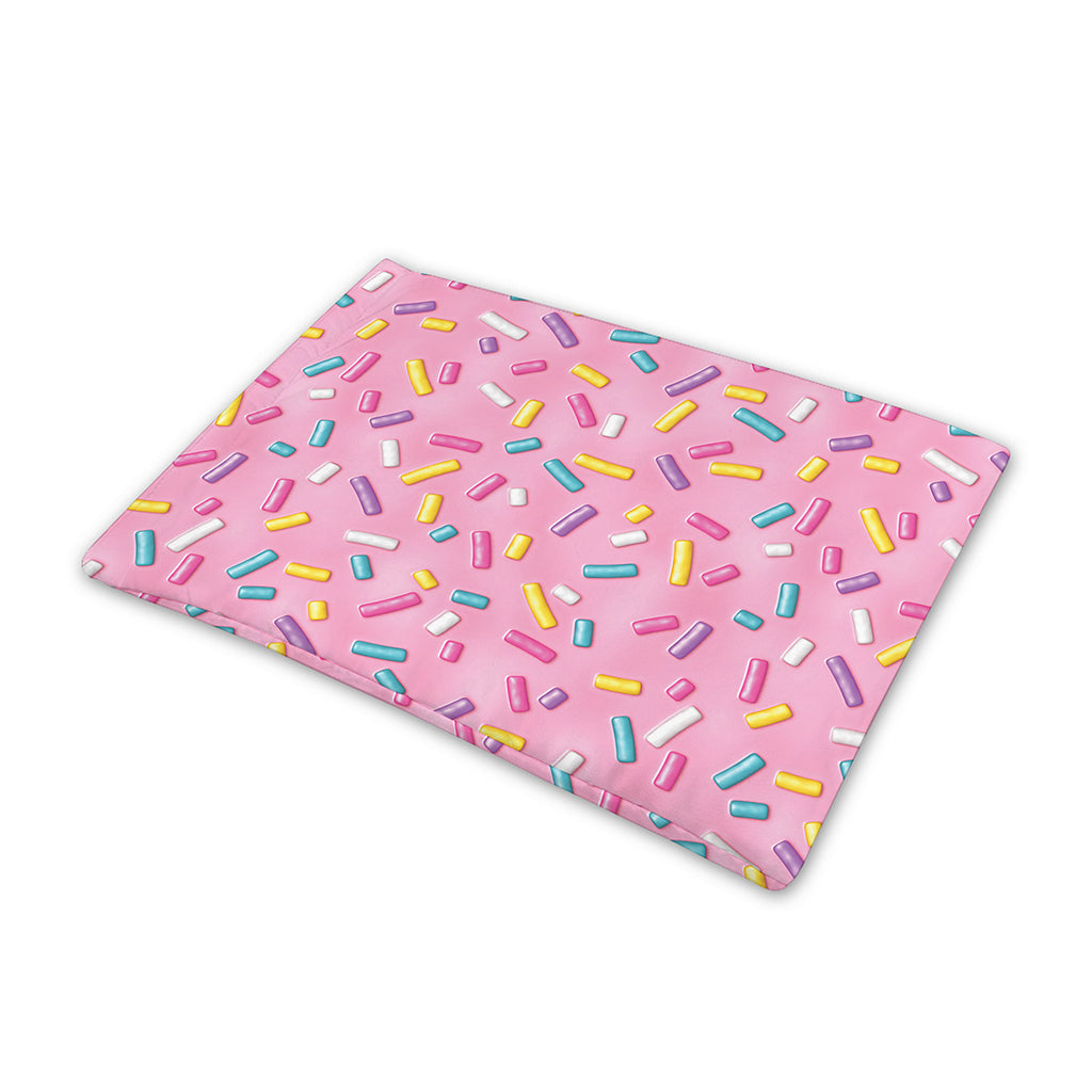 Cute Candy Pattern Print Pet Cooling Mat Cover