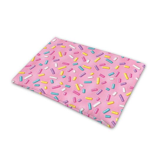 Cute Candy Pattern Print Pet Cooling Mat Cover