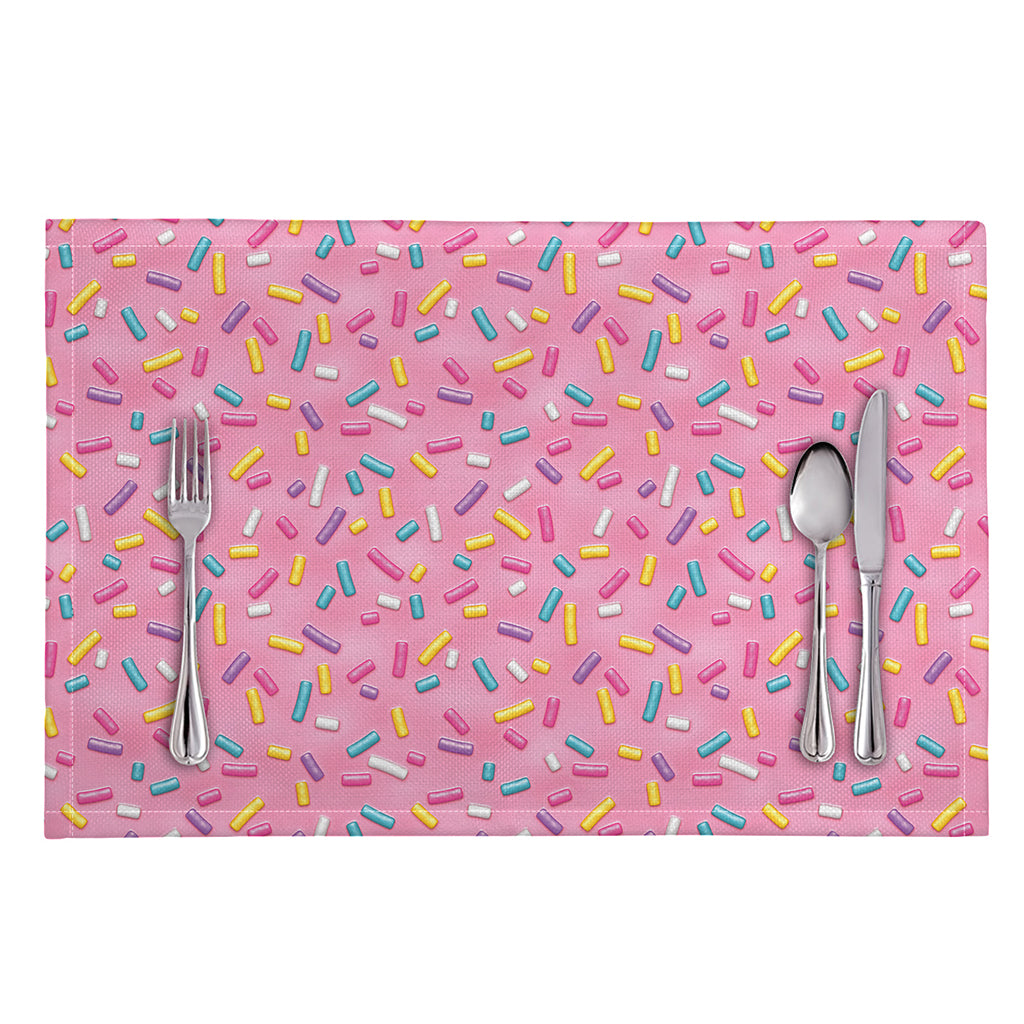 Cute Candy Pattern Print Placemat