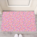 Cute Candy Pattern Print Rubber Doormat