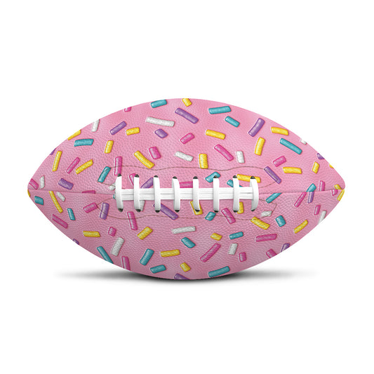 Cute Candy Pattern Print Rugby Ball