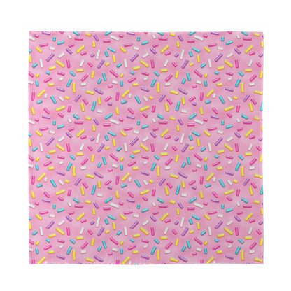 Cute Candy Pattern Print Silk Bandana