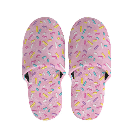 Cute Candy Pattern Print Slippers