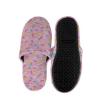 Cute Candy Pattern Print Slippers