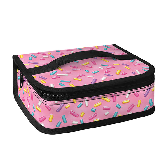 Cute Candy Pattern Print Small Lunch Bag
