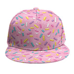 Cute Candy Pattern Print Snapback Cap