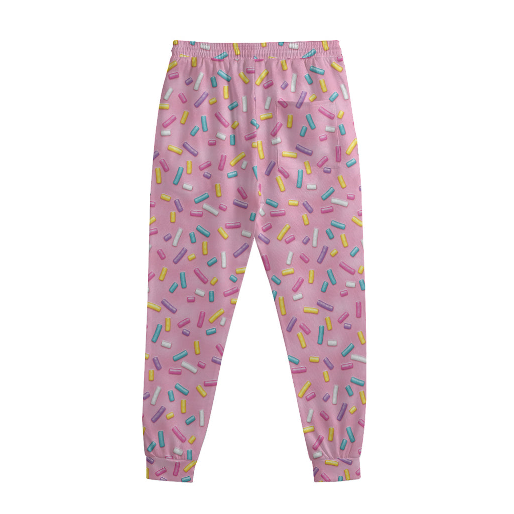 Cute Candy Pattern Print Sweatpants