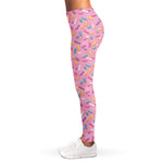 Cute Candy Pattern Print Women's Leggings