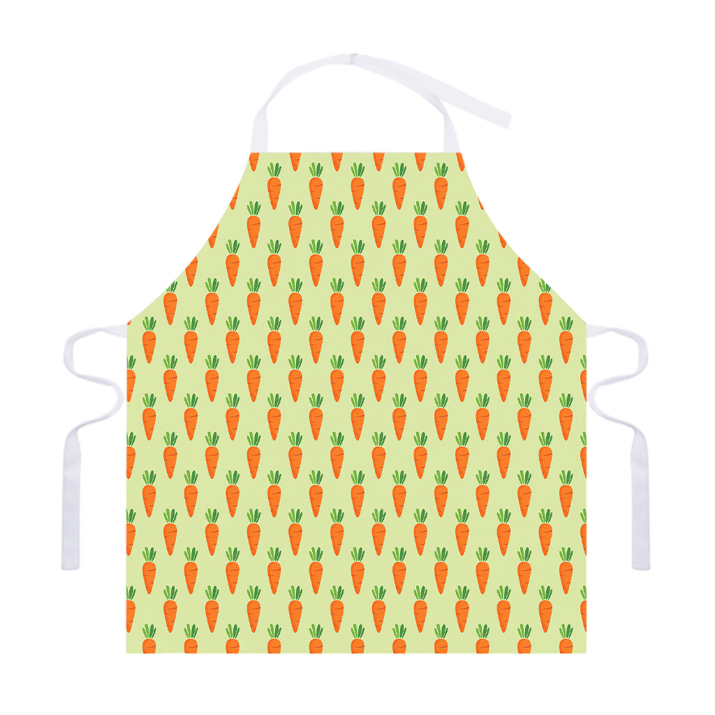 Cute Carrot Pattern Print Adjustable Apron