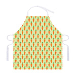 Cute Carrot Pattern Print Adjustable Apron