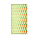 Cute Carrot Pattern Print Baby Crib Sheet
