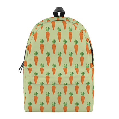 Cute Carrot Pattern Print Backpack