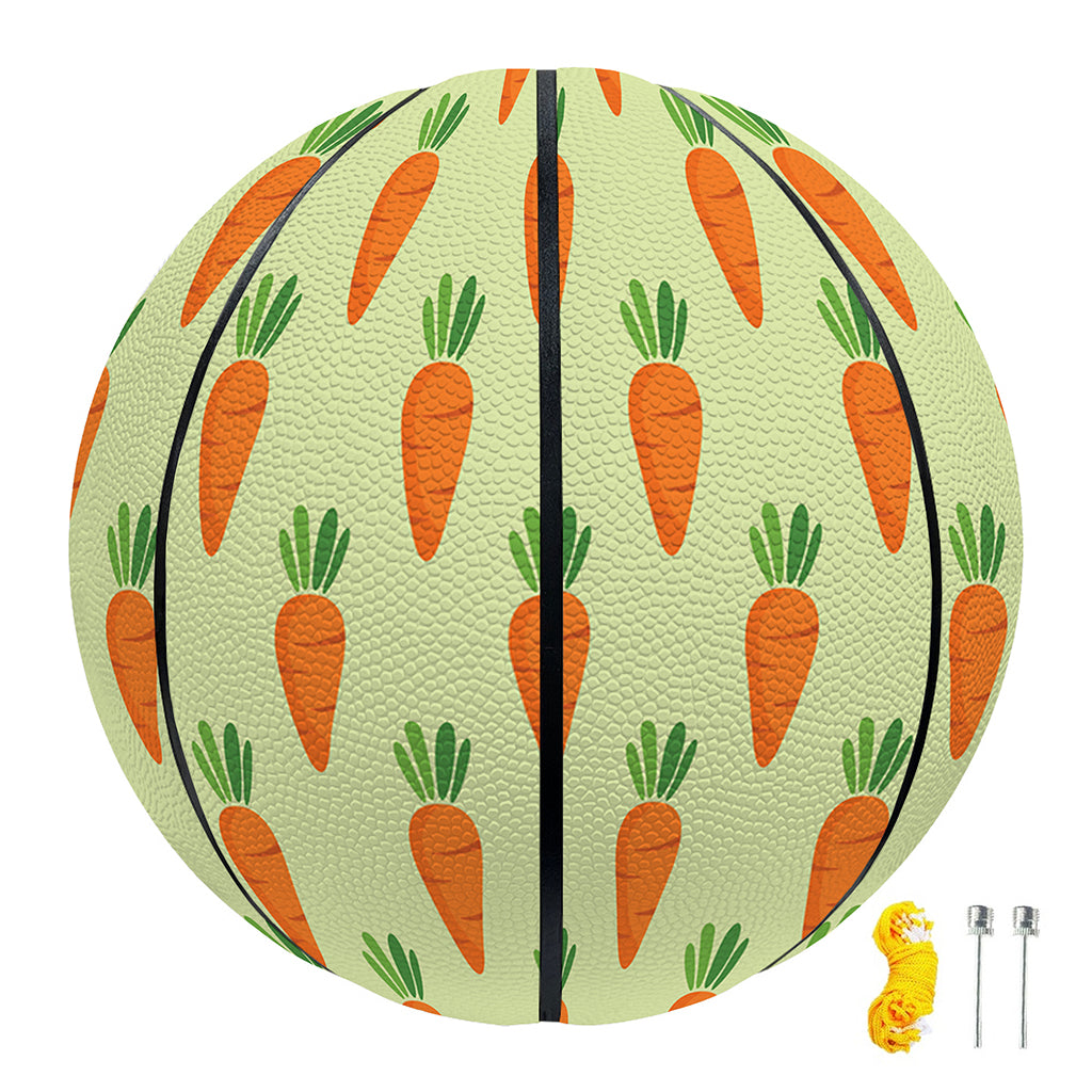 Cute Carrot Pattern Print Basketball